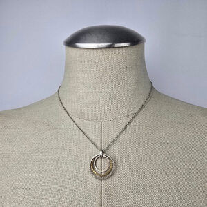 Silpada 925 Sterling Silver Inner Circles Necklace